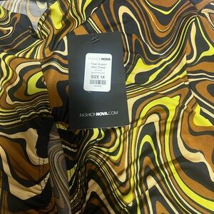 Long sleeve midi dress